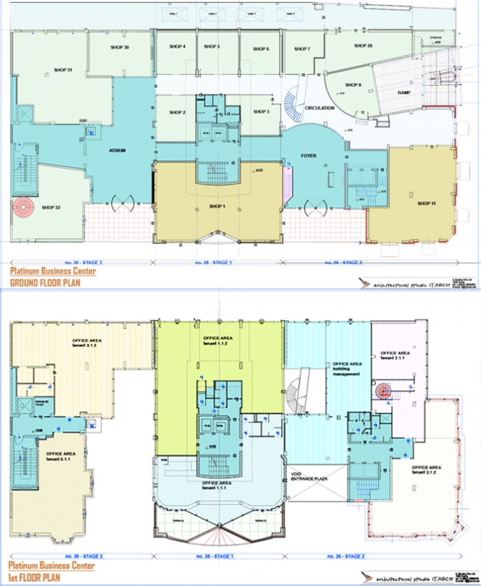 Platinum Business Centre - PLANS - GROUND AND FIRST