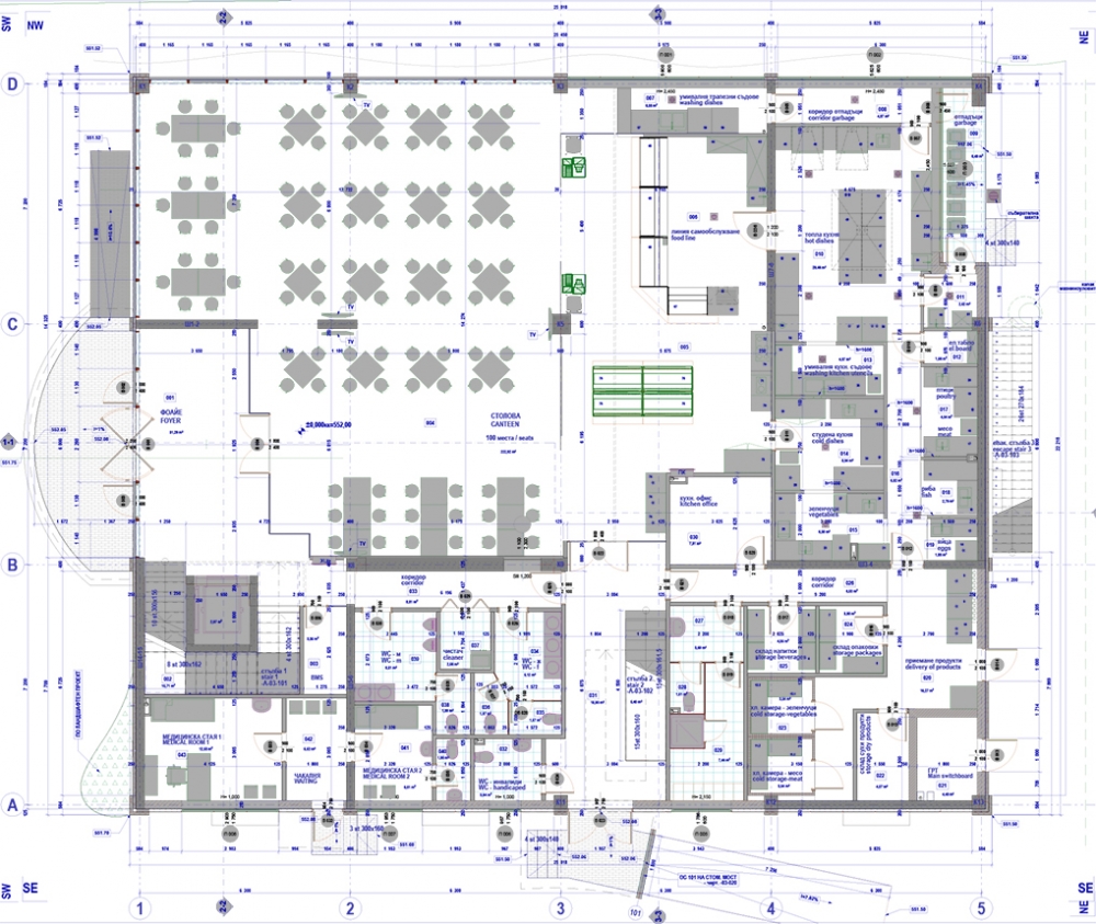 NESTLE NEW CANTEEN - GROUND FLOOR PLAN