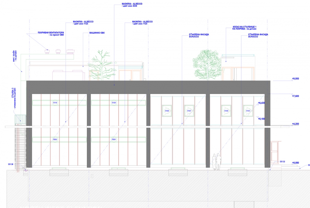 NESTLE NEW CANTEEN - NORTH-WEST ELEVATION